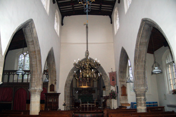 The interior looking east February 2011